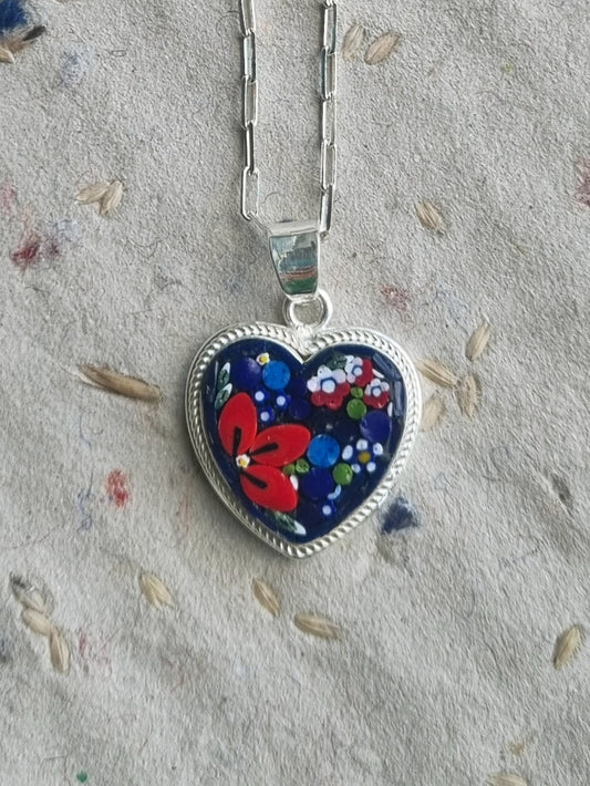 Sterling Silver Heart Pendant