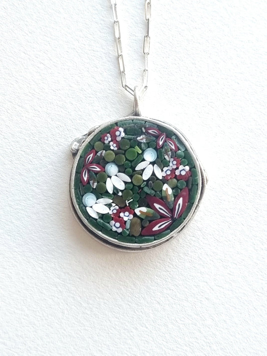 Round Mosaic Pendant