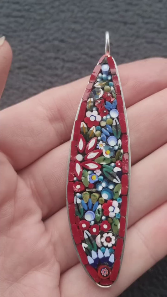 Micro Mosaic Pendant