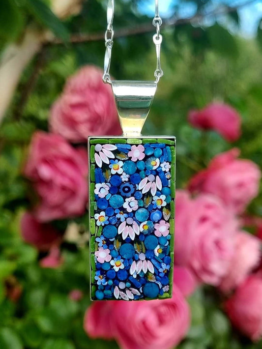 Micro Mosaic Pendant