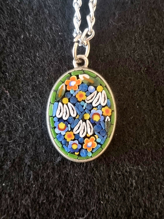 Micro Mosaic Pendant