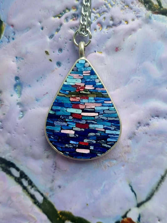 Micro Mosaic Pendant