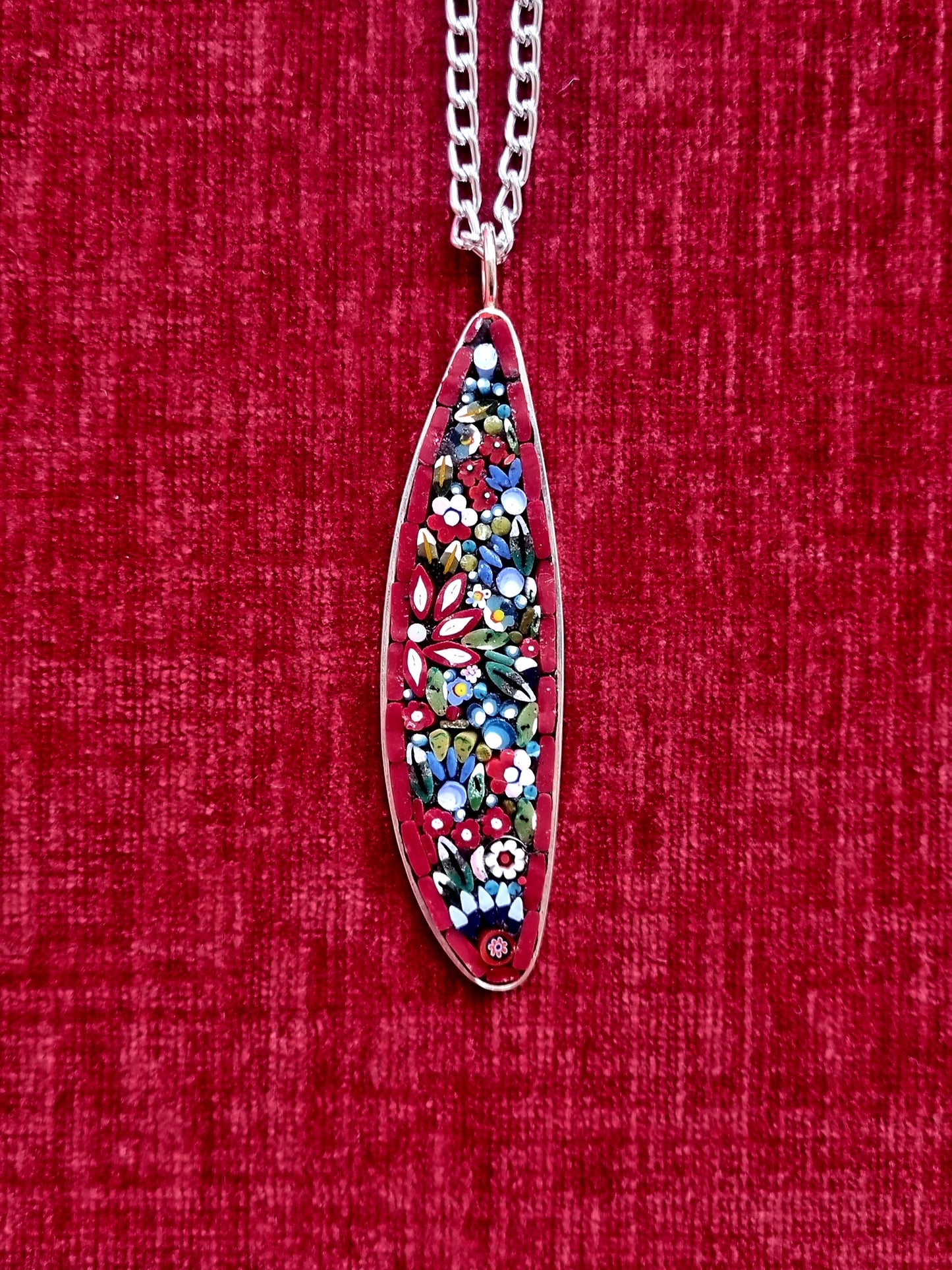 Micro Mosaic Pendant