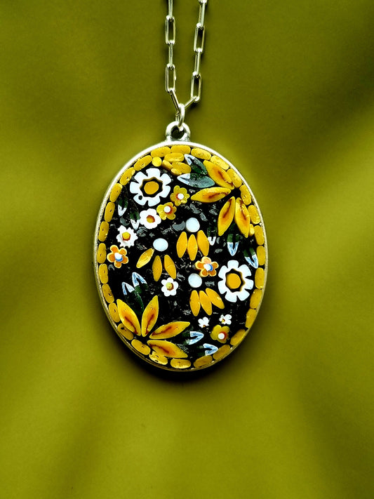 Micro Mosaic Pendant