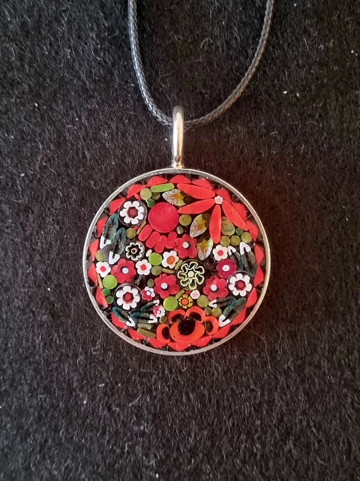 Micro Mosaic Pendant